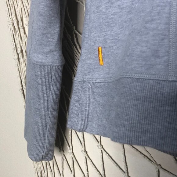 LUCY Women's Hatha Flow Yoga Grey Asymmetrical Zip Workout Jacket XS - Picture 7 of 10